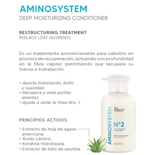 Acondicionador Nutritivo Aminosystem 300 ml