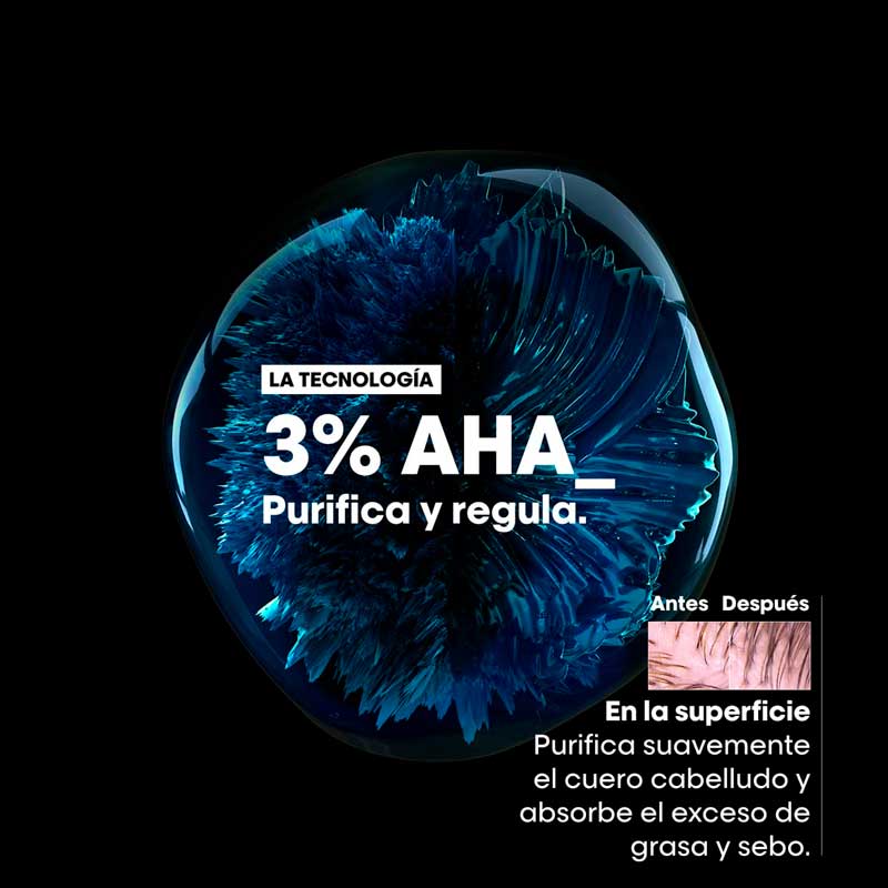 Shampoo Dermopurificador Anti grasa Scalp Advanced 500 ml