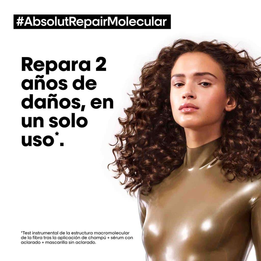 Shampoo para Cabello Muy Dañado Absolut Repair Molecular 300 ml