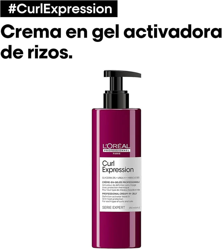 Crema en Gel Activadora para Rizos u Ondas Curl Expression 250ml