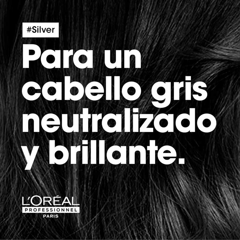 Shampoo para Cabello Blanco o Gris Silver 300 ml