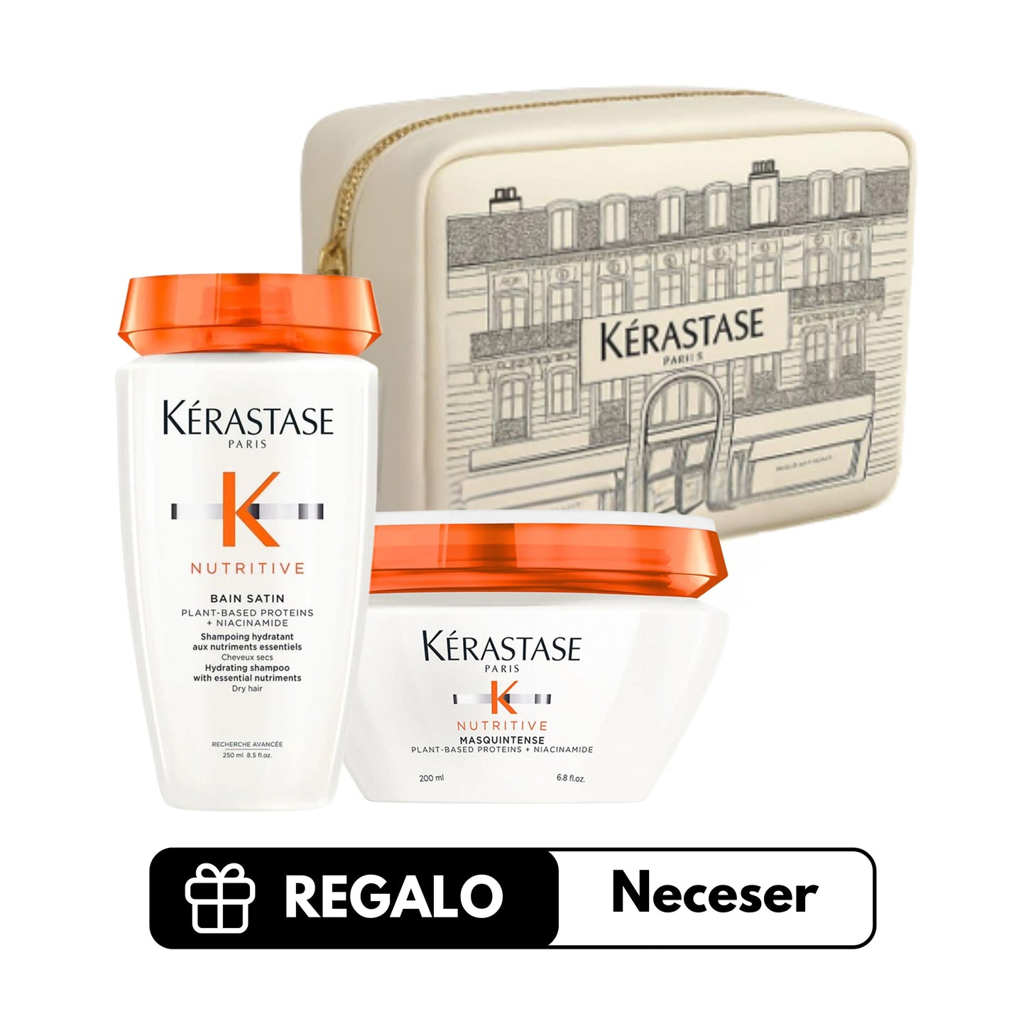 Pack Nutrición: Shamp + Masc + REGALO Neceser