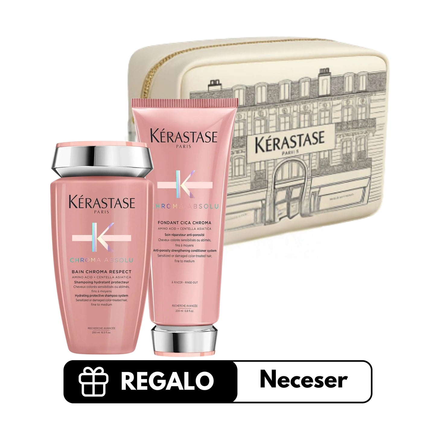 Pack Chroma Absolu Shamp + Acond + REGALO Neceser