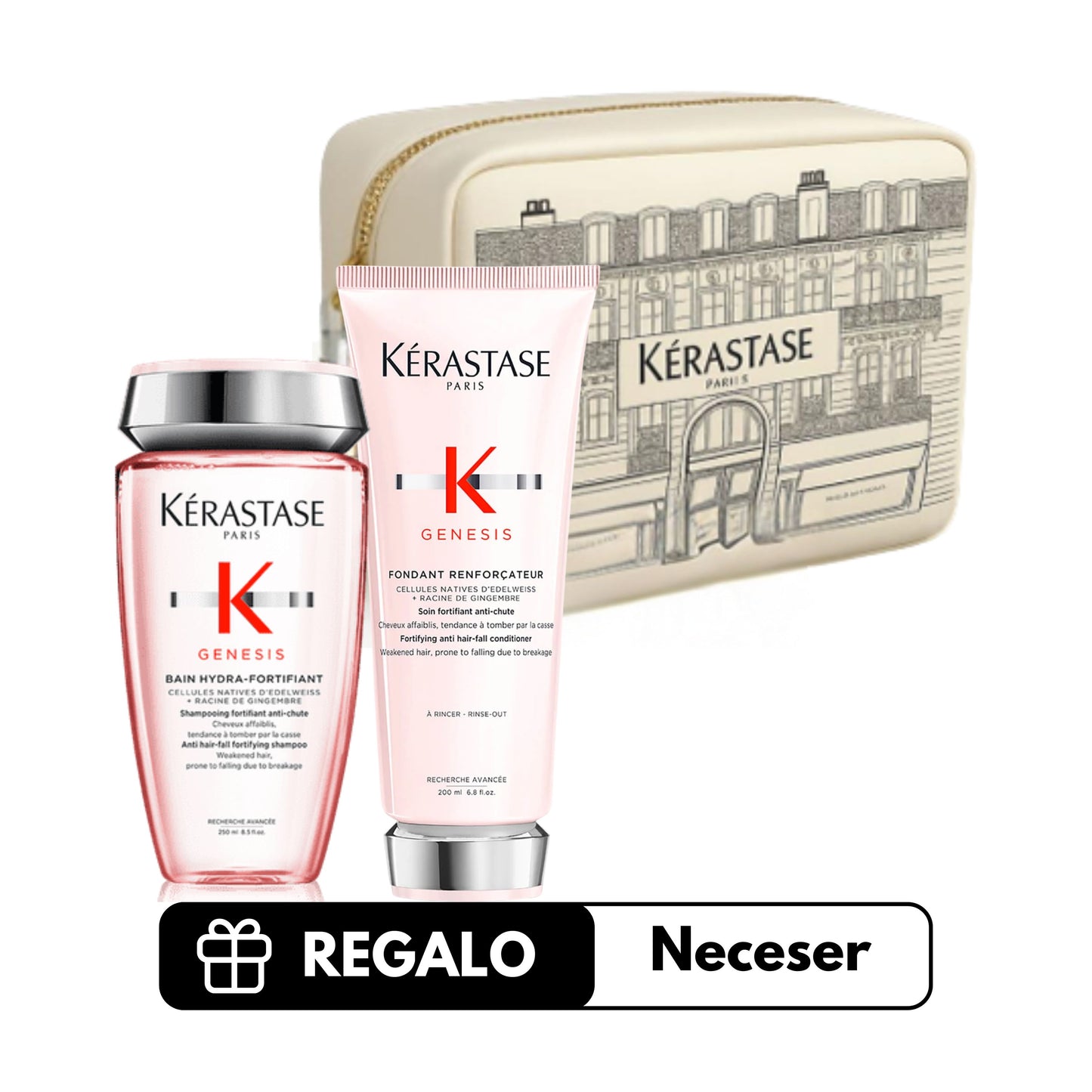 Pack Genesis Shamp+Acond+ REGALO Neceser