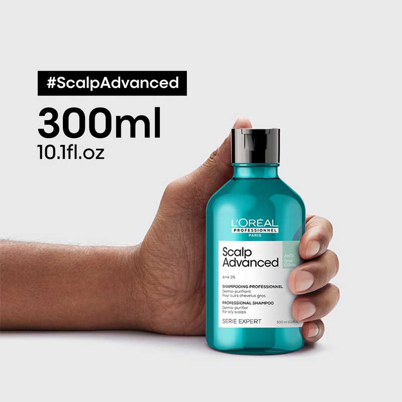 Shampoo Dermopurificador Anti grasa Scalp Advanced 300 ml