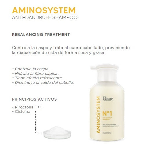 Shampoo AntiCaspa  Aminosystem 300 ml