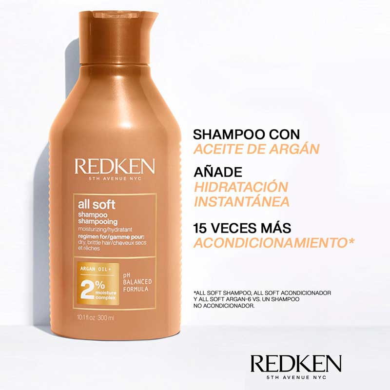 Shampoo All Soft 500ml