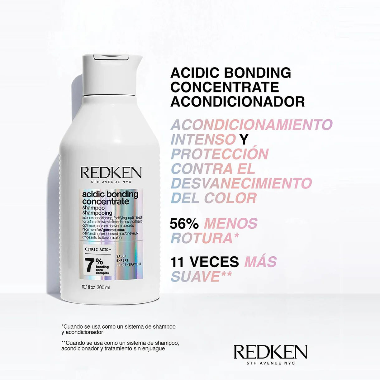 Acondicionador Reparación/Decoloración Acidic Bonding Concentrate ABC 300 ml