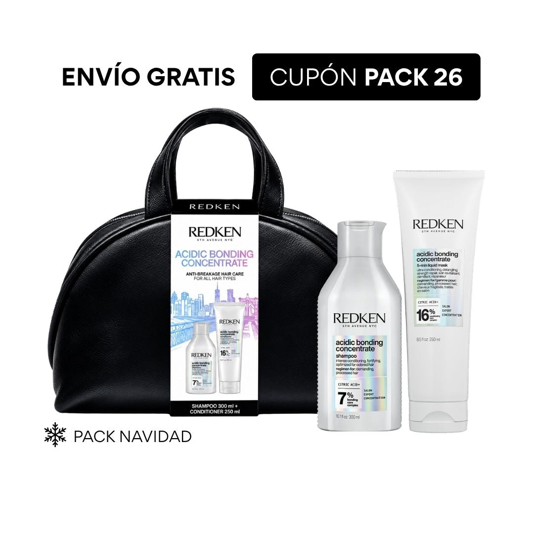 Pack ABC SH+M Acidic Bonding Concentrate Reparación/Post Color REGALO Neceser