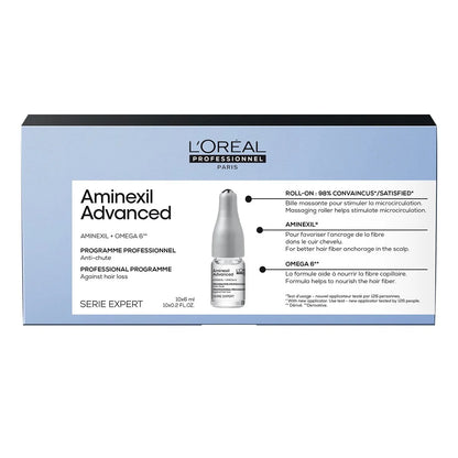 Ampollas Anticaída Aminexil Advanced 10*6 ml