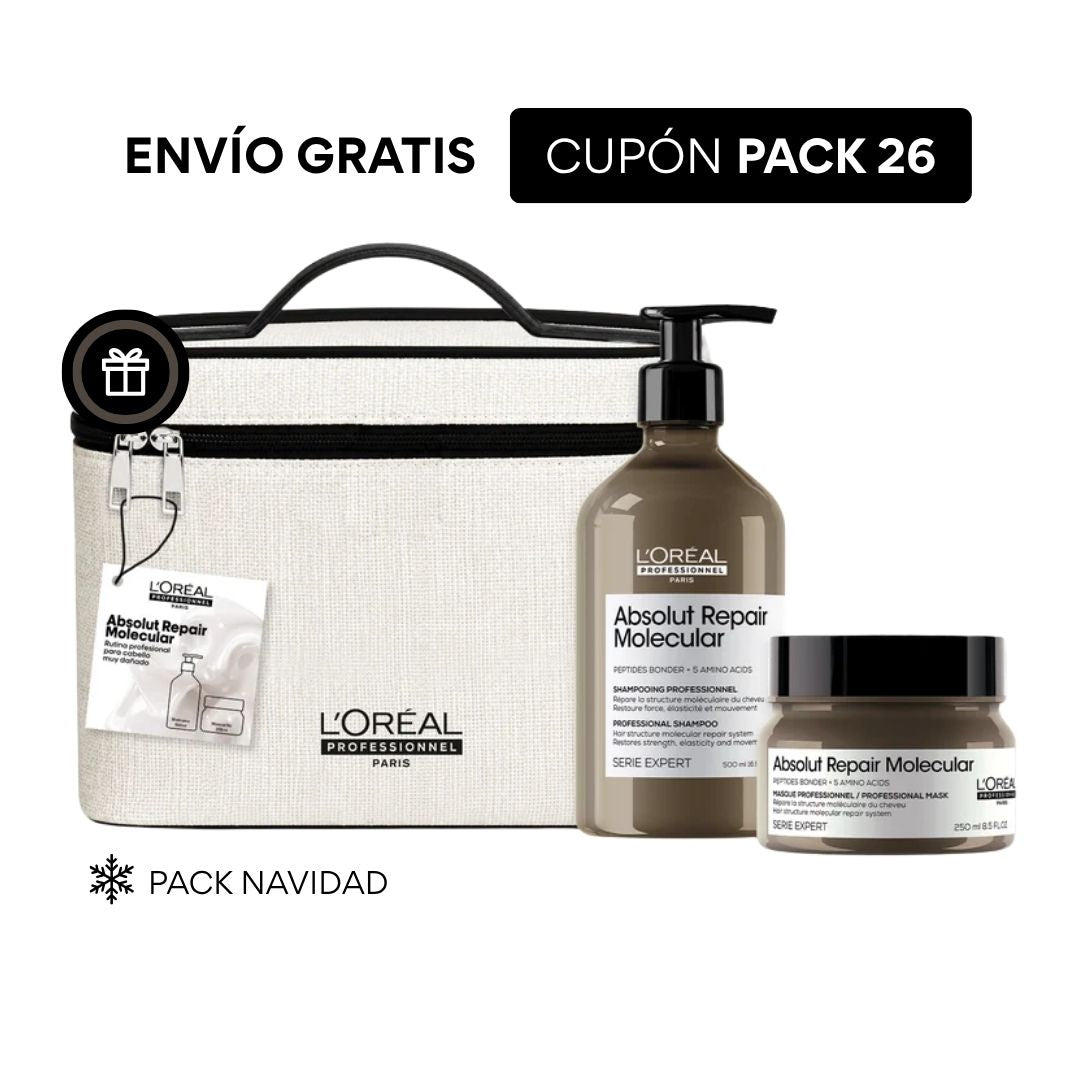 Dúo Pack XL Absolut Repair Molecular 500ml L'Oreal Pro