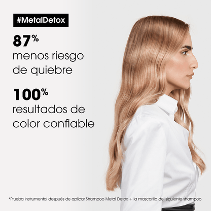 Shampoo para Cabello con Color Metal Detox 300 ml