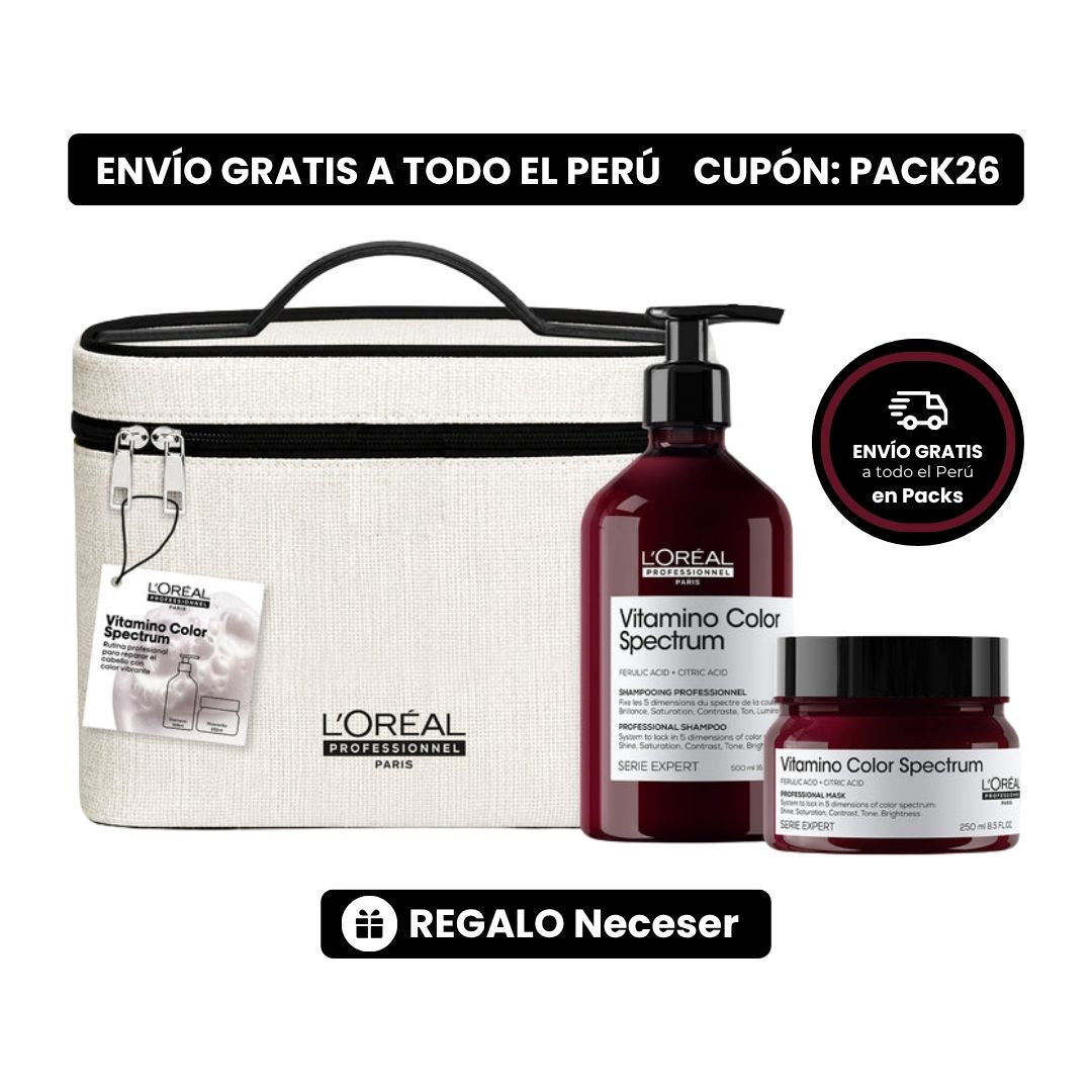 Dúo Pack XL Vitamino Color Spectrum 500ml L'Oreal Pro