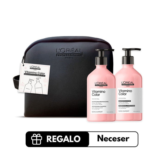 Pack Dúo Vitamino Color Cab Teñido 500ml + REGALO Neceser.