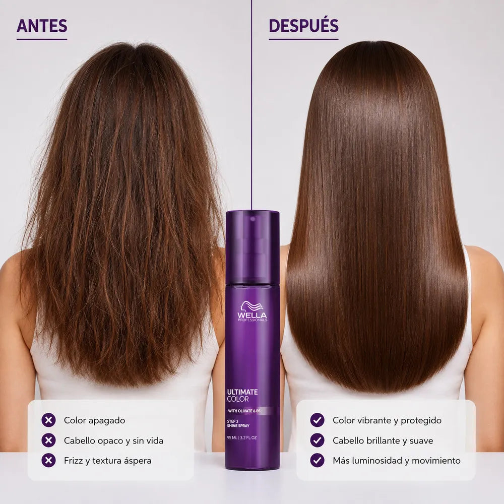 Spray de Brillo Ultimate Color Wella 95ml