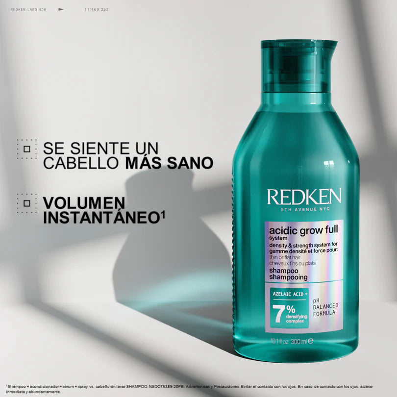 Shampoo DENSIFICADOR Acidic Grow Full 300ml