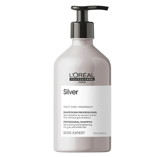 Shampoo para Cabello Blanco o Gris Silver 500 ml