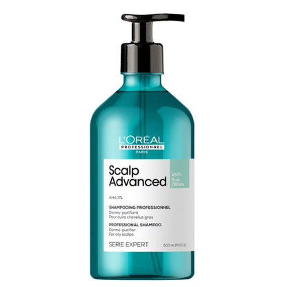 Shampoo Dermopurificador Anti grasa Scalp Advanced 500 ml