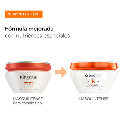 Mascarilla Cabello Muy Seco de Regular a Fino Masquitense Nutritive 200ml