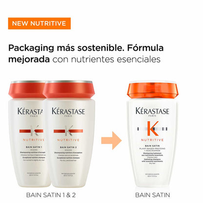 Shampoo Hidratante para Cabello Seco Satin Nutritive 250 ml