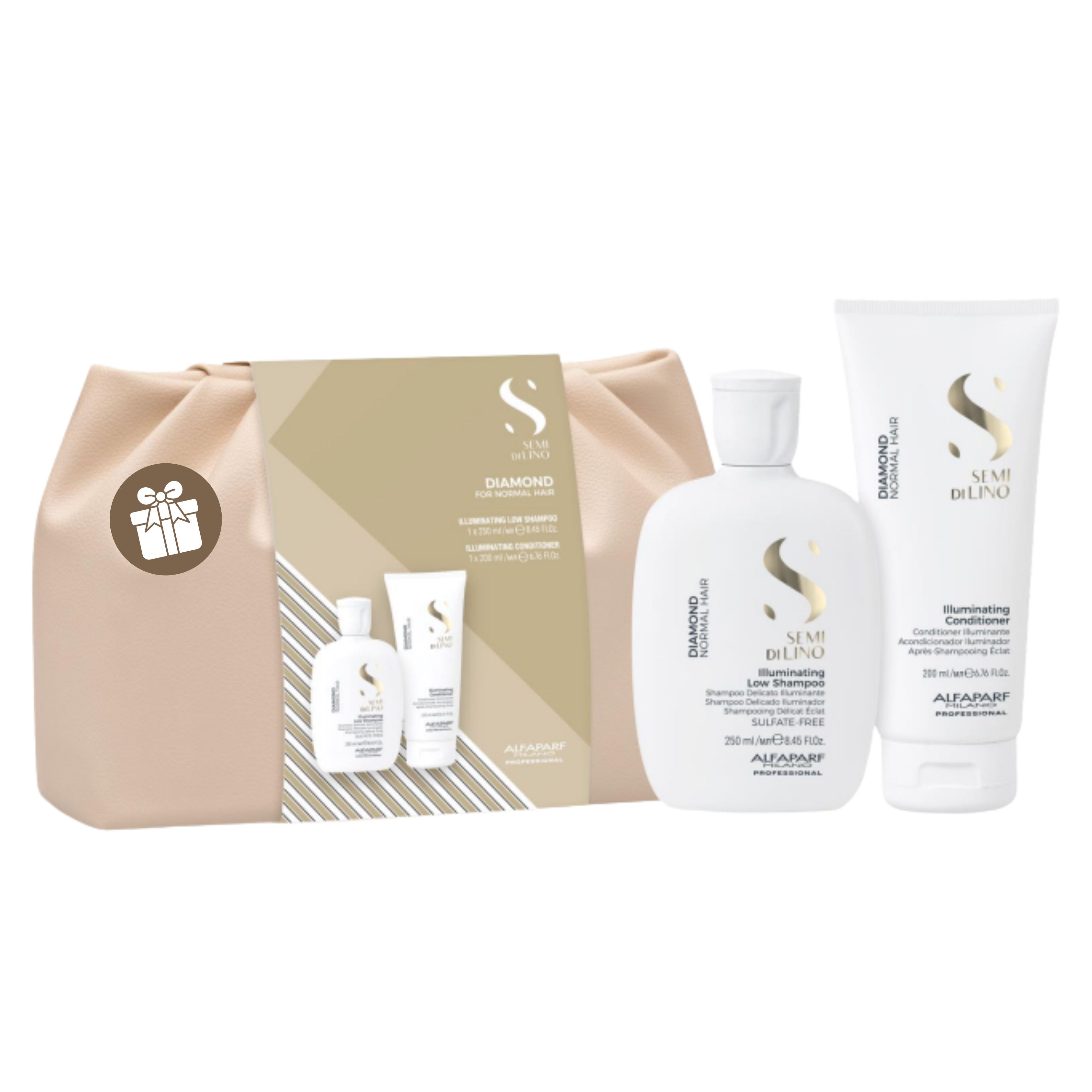 Pack Brillo: Shampoo+Acond+Neceser