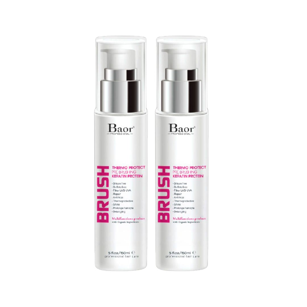 BAOR BRUSH KERATIN - Duo Pack Termoprotector