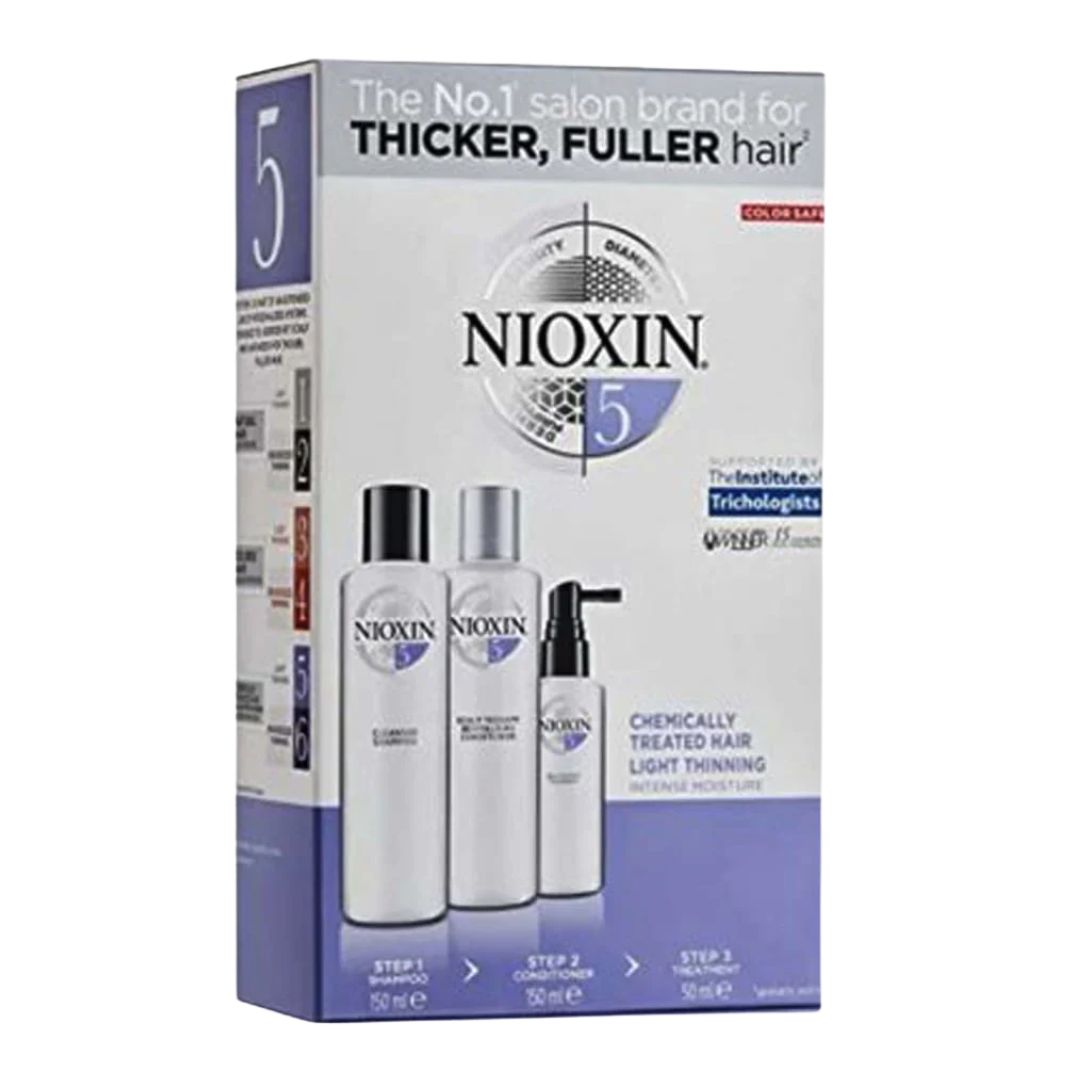 Pack°5 Cabello Procesado / Anticaída Leve NIOXIN