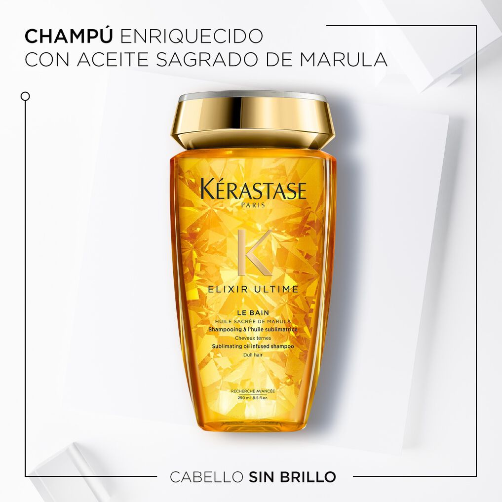 Shampoo HIDRATACIÓN/BRILLO Elixir Ultime 250ml