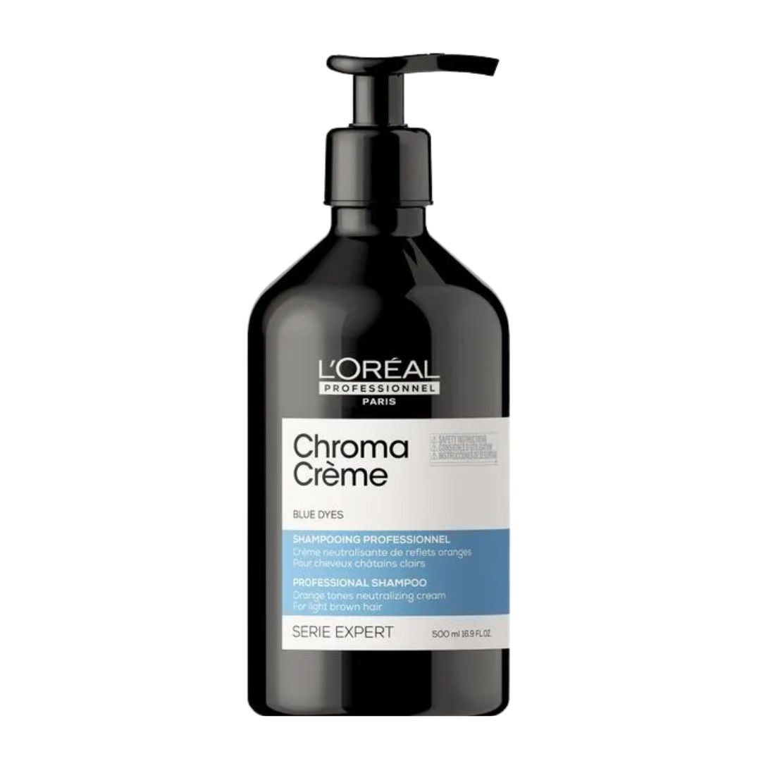 Shampoo Azul Matiza Anaranjados Chroma Creme 500 ml