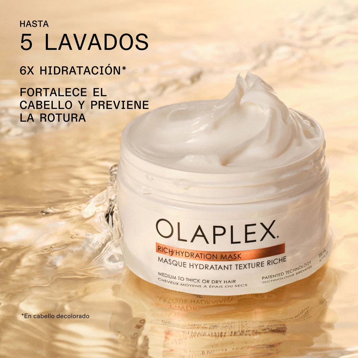 Mascarilla Hidratación CAB GRUESO Rich Hydration 200ml