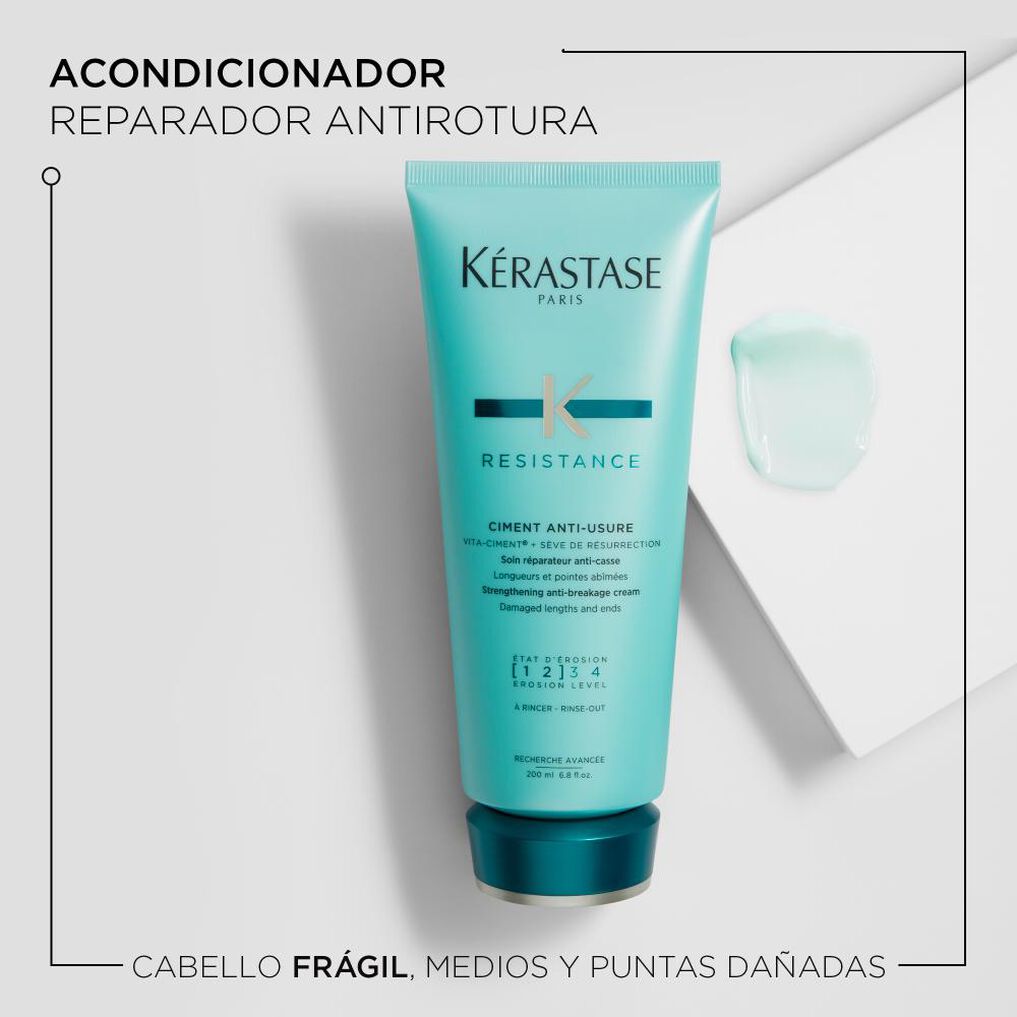 Acondicionador Reparador Cabello Dañado Resistence Force Architecte 200ml