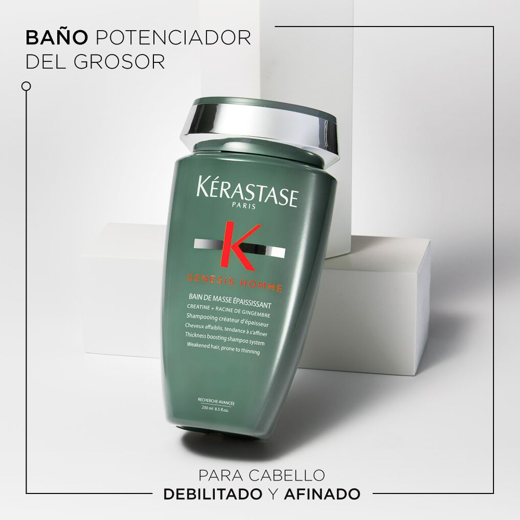 Shampoo para Hombres Potenciador Grosor/ Fuerza Genesis Homme 250ml