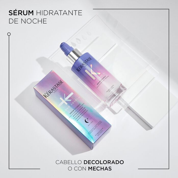Serum Nocturno Rubios Decolorados Cicaextreme Blond Absolu 90ml