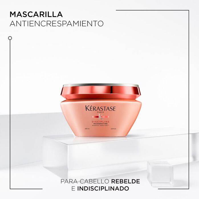 Mascarilla AntiFrizz Maskeratine Discipline 200ml