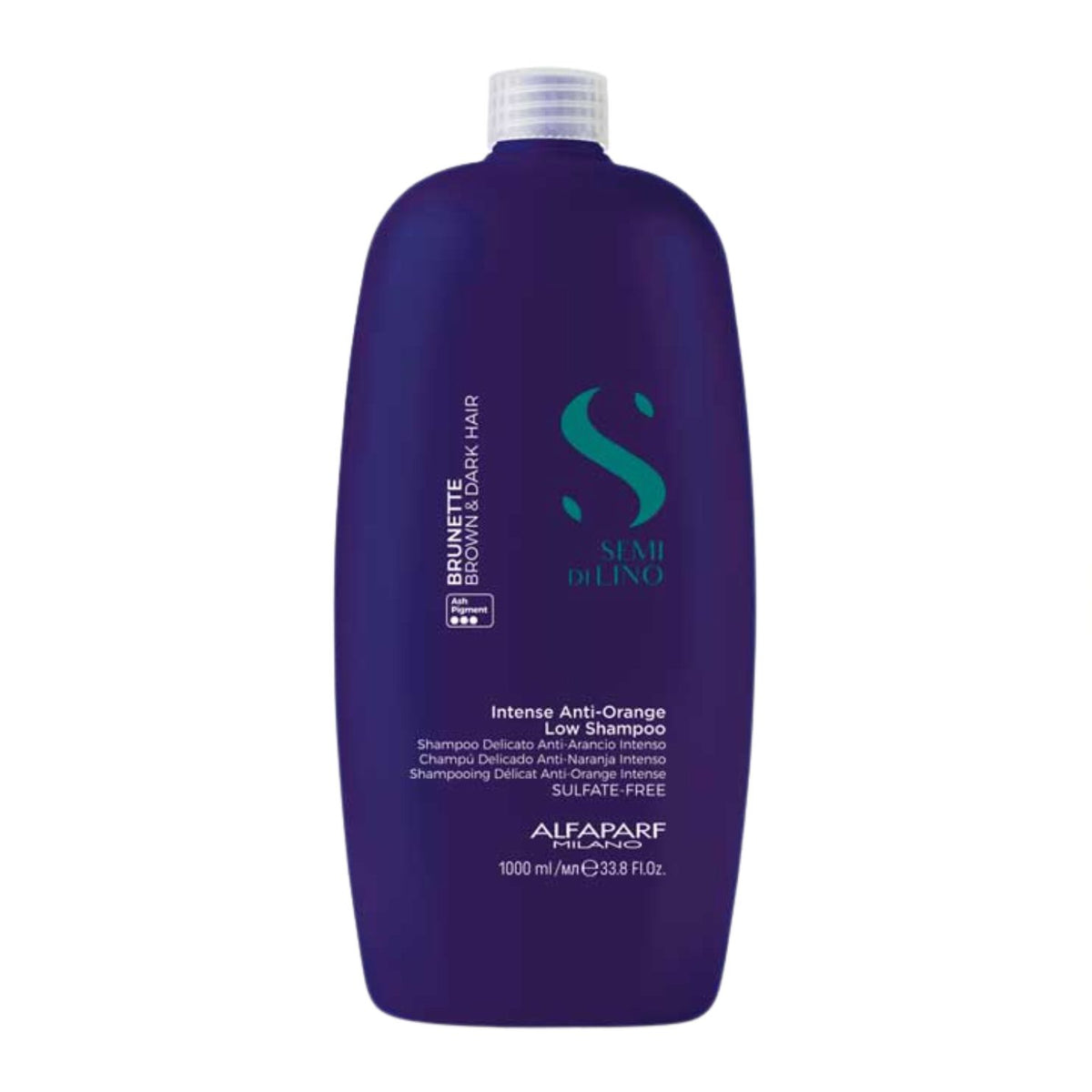 Shampoo Matizador de Naranjas Brunette Anti Orange Alfaparf 1L
