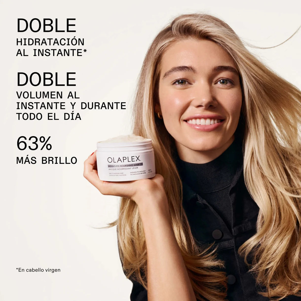 Mascarilla Reparadora CAB FINO Weightless Nourishing 200ml