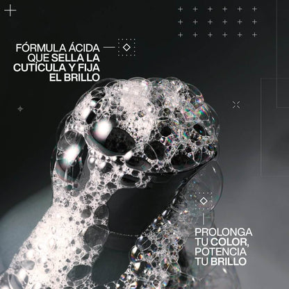 Shampoo sin sulfato cab. post COLOR y BRILLO Acidic Color Gloss 300 ml