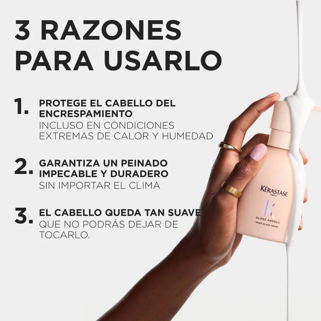 NUEVO Crema sin aclarado Frizz-Glaze 240ml