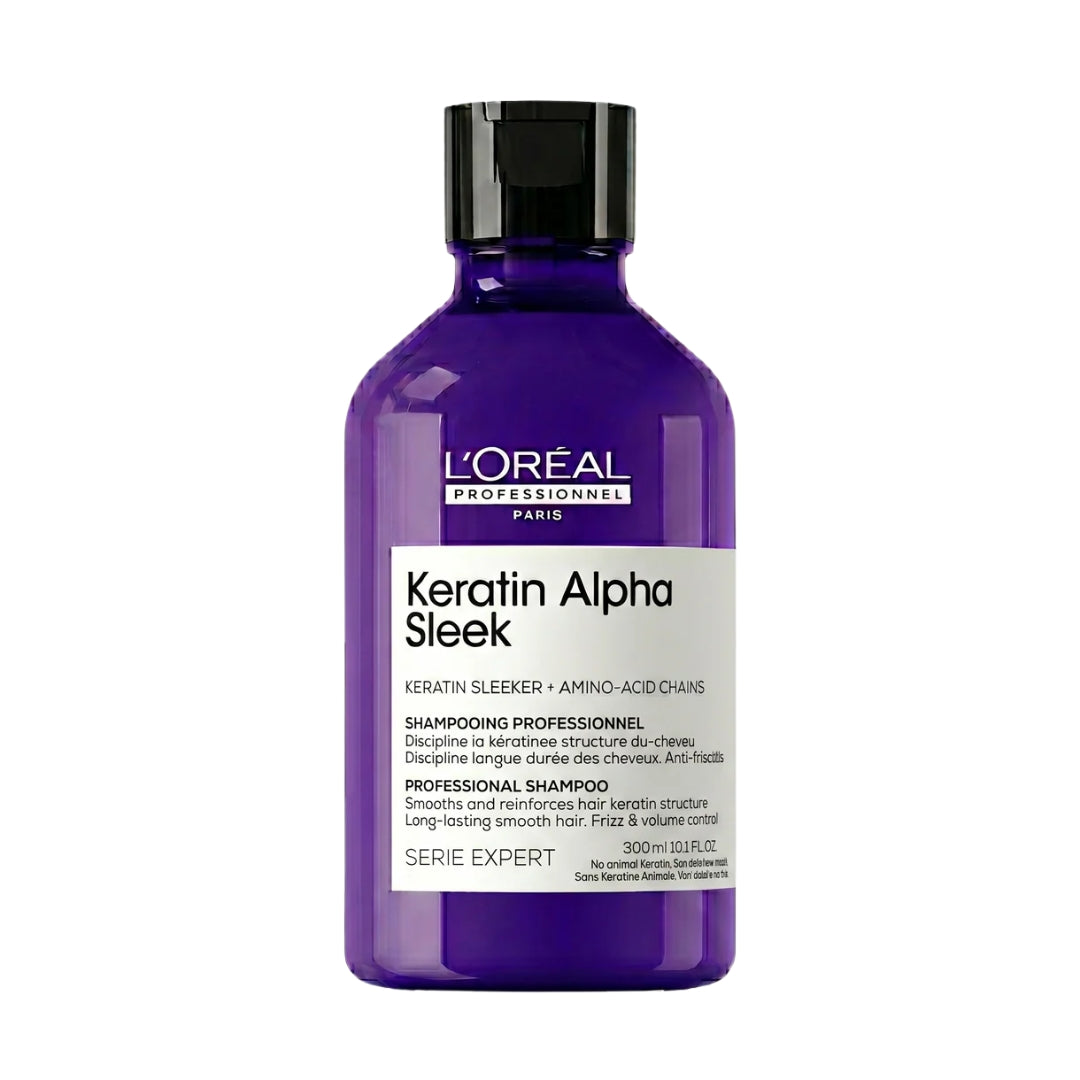 Shampoo Sin sulfato Cab. Liso Keratin Alpha Sleek
