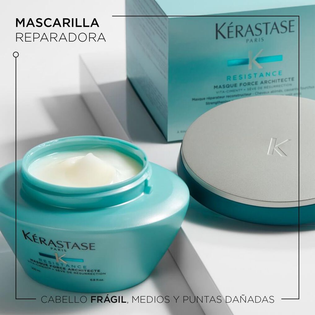Mascarilla Reparadora Cabello Dañado Resistence Force Architecte 200ml