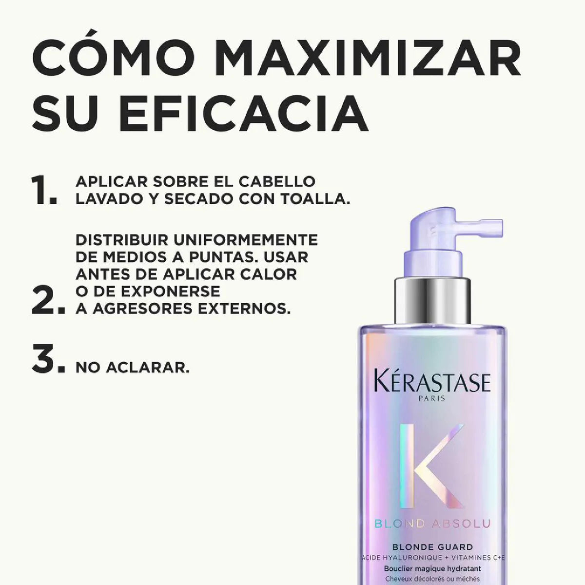 Protector Térmico Blond Guard para Rubios | Blond Absolu
